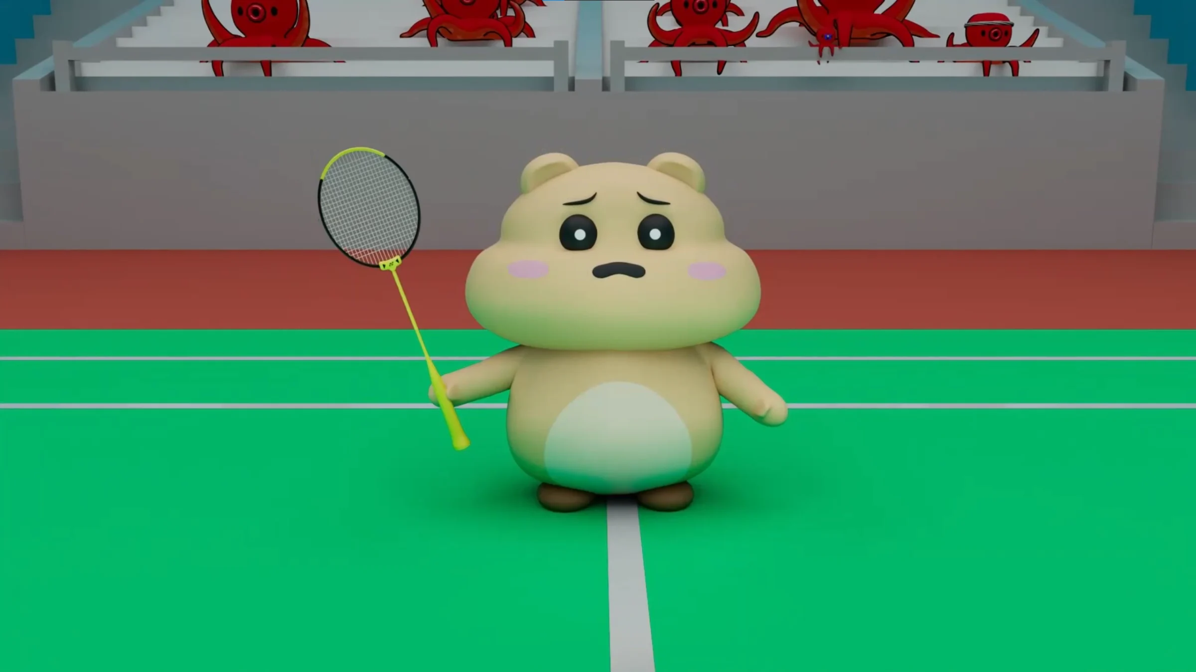 Still frame from the final animation